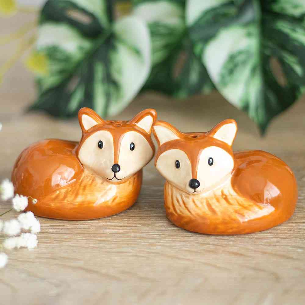 Something Different - Fox Salz- und Pfefferstreuer - Mehrfarben